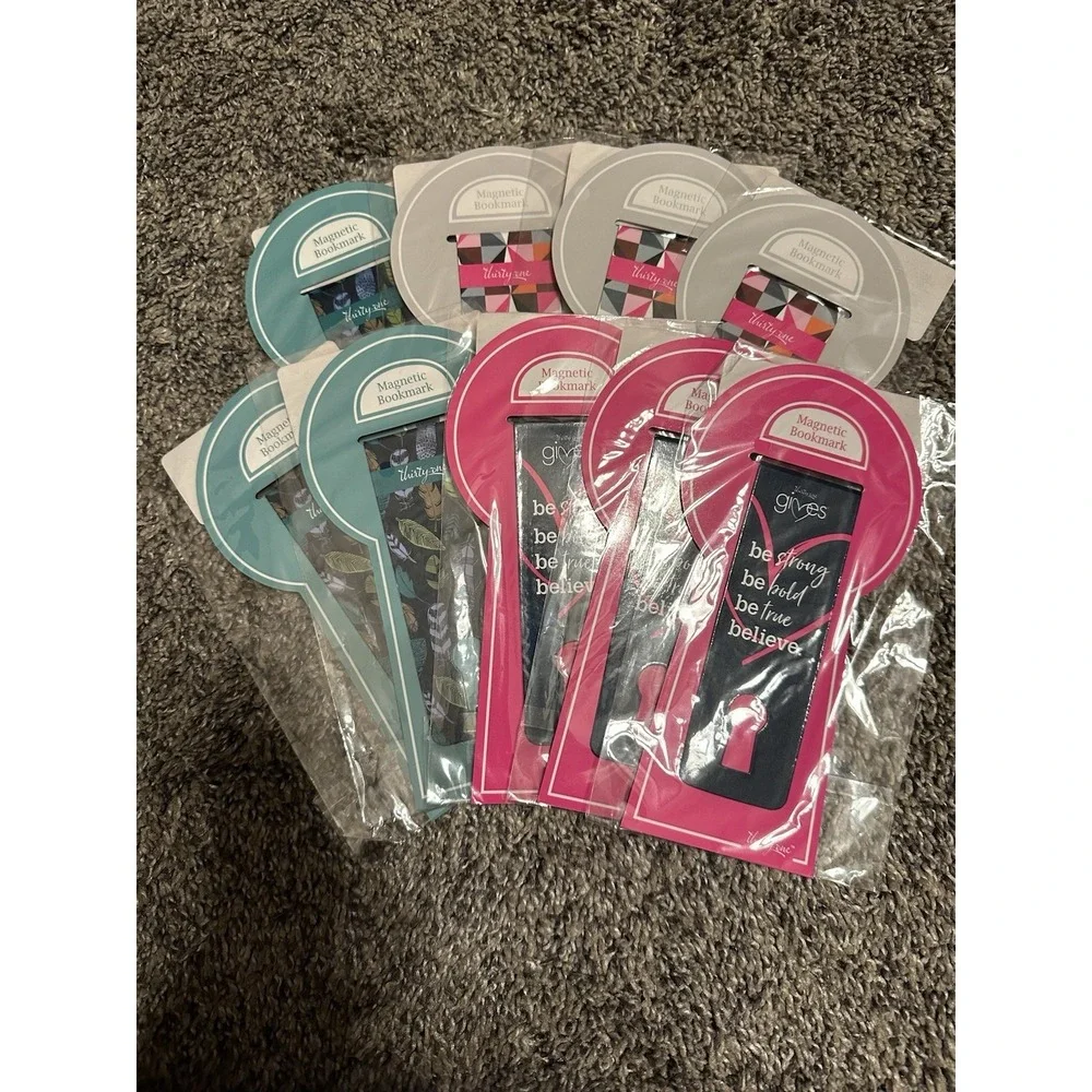 Thirty One Magnetic Bookmarks - Set Of (9)